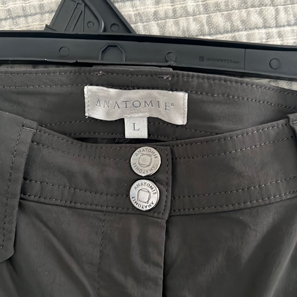Anatomie Women’s Skyler Pants, Size Large, Stone Gray